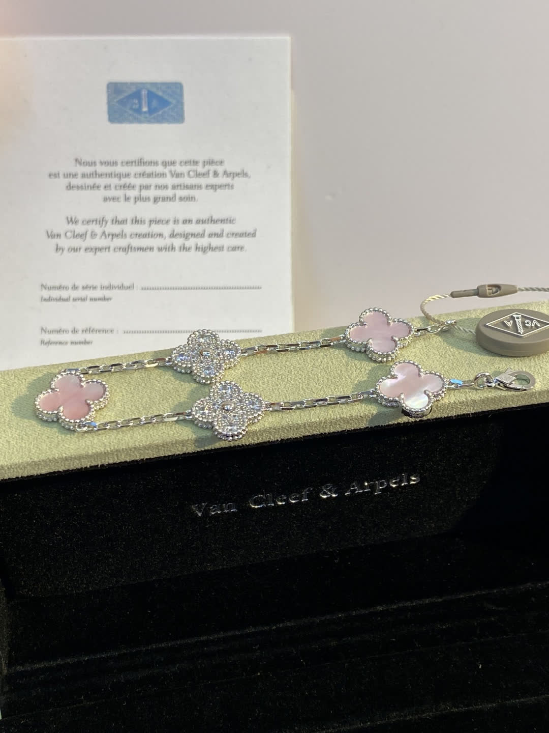 Van Cleef & Arpels Alhambra Pink Gold Bracelet